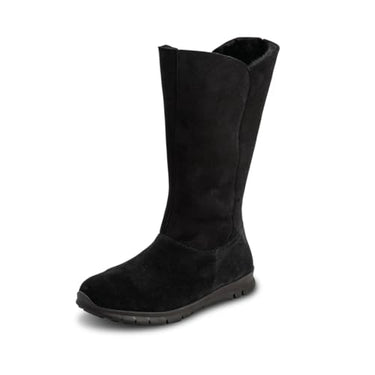 VITAFORM Lammfell Boots Damen – Gefütterte Stiefel für Damen – Rutschhemmend, Leicht und besonders Warm beige/taupe 40 im Sale